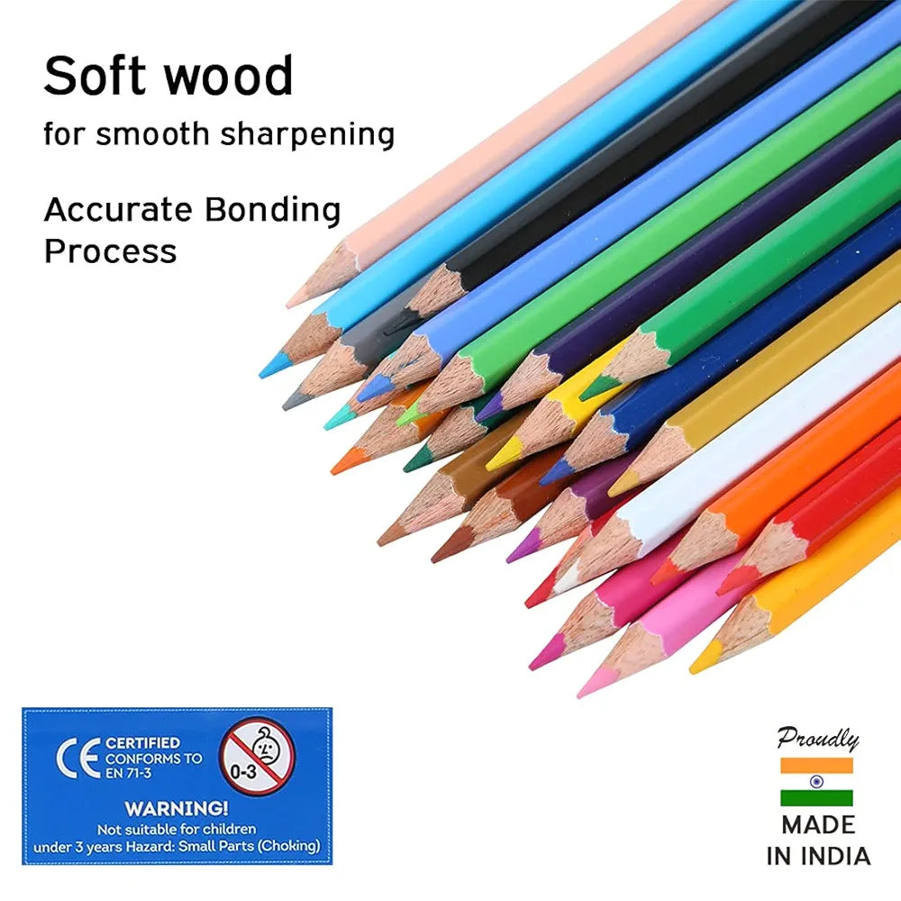 DOMS COLOUR PENCIL 3446 FSC 24 COL PENCIL DOMS COLOUR PENCIL 3446 FSC 24 COL PENCIL